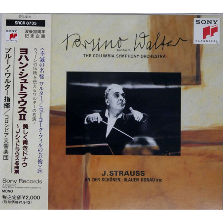 STRAUSS - Walter - An der schönen, blauen Donau (Le beau Danube bleu), v import Japon..